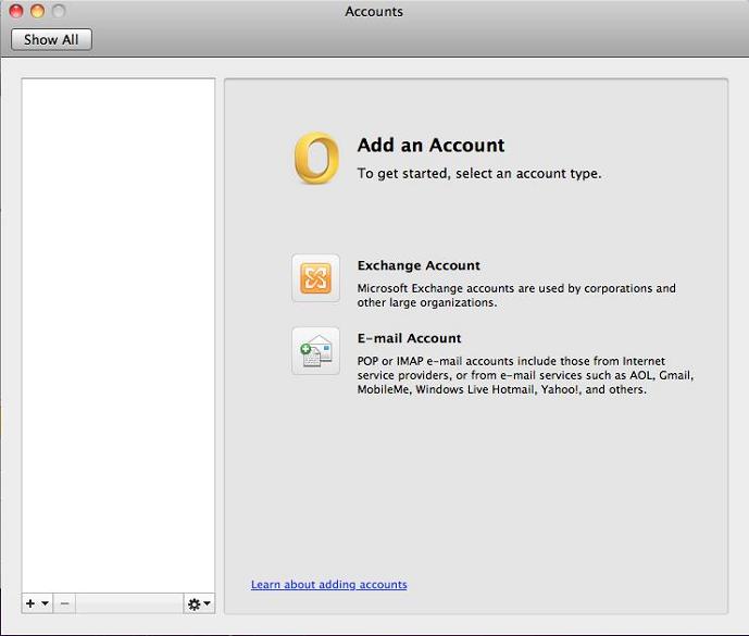 Microsoft exchange on mac